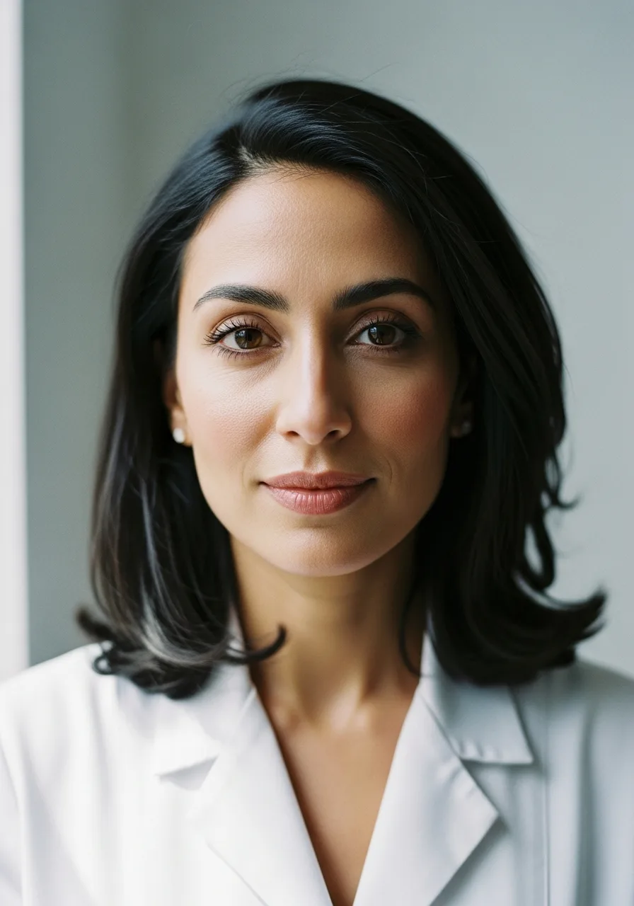Portret van Dr. Nadia el-Amrani