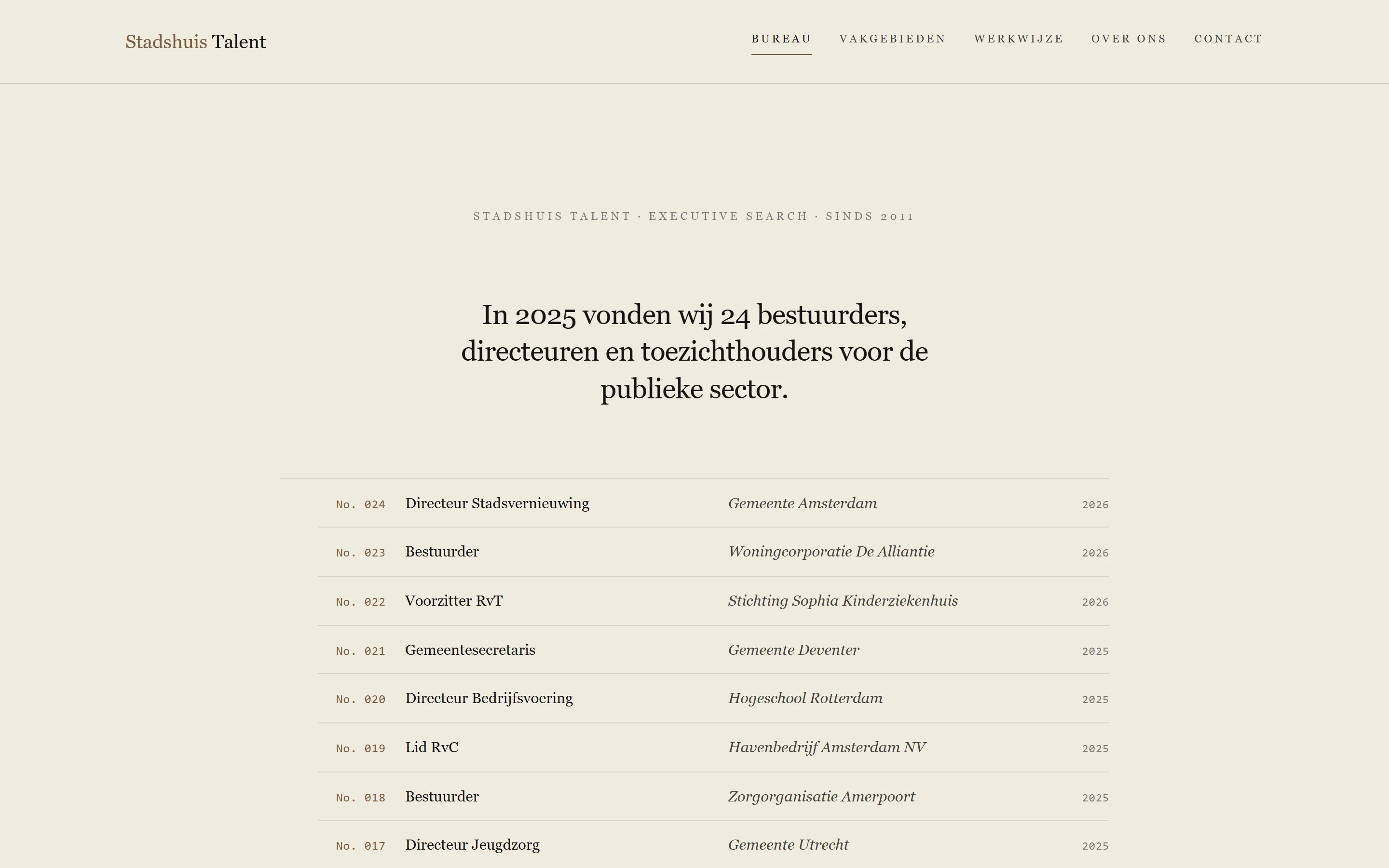 Stadshuis Talent hero-preview