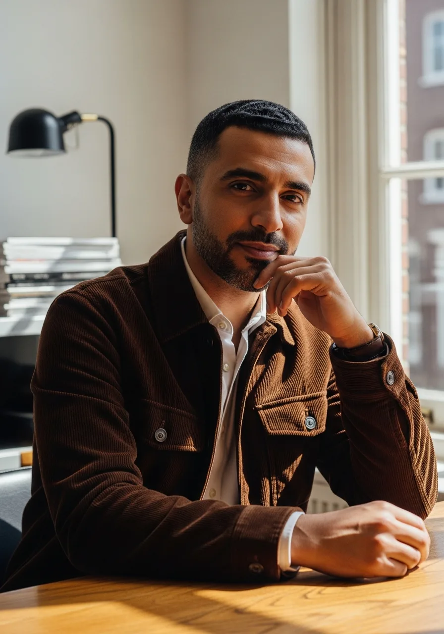 Portret Tariq el-Amrani